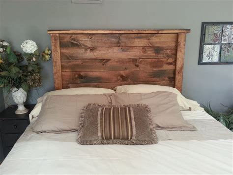 metal king size headboard rustic